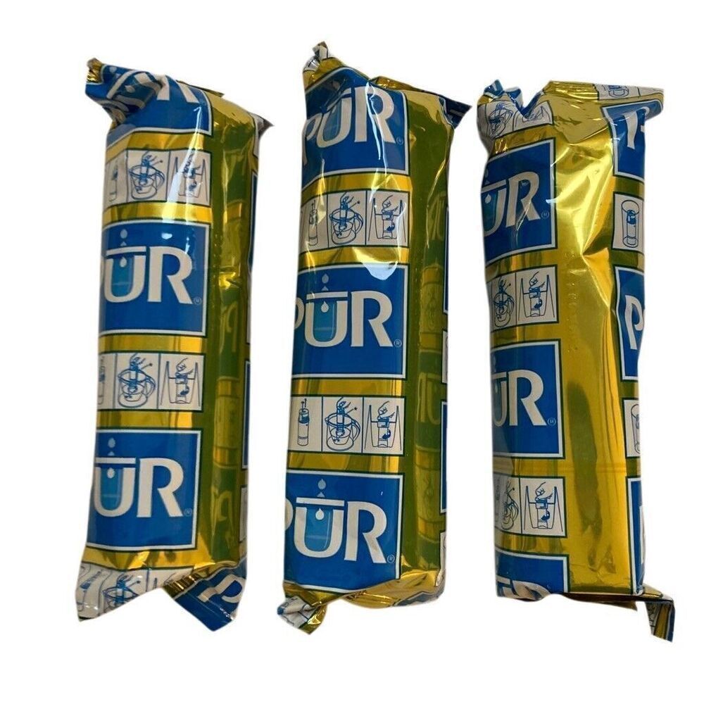 PUR‎ CRF-950Z 3-Pack Replacement Pitcher Water Filters  Premium Stage 2 Open Box